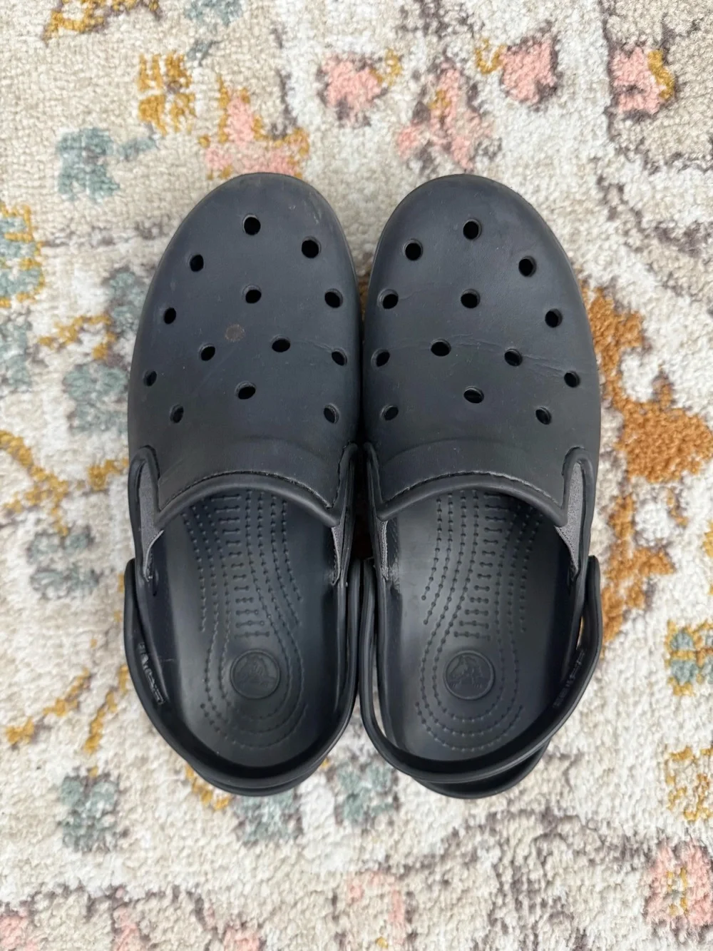 CROCS Citilane Unisex Slip On Clog 201831 Sandals Black Women's 8 Men's 6 Vented